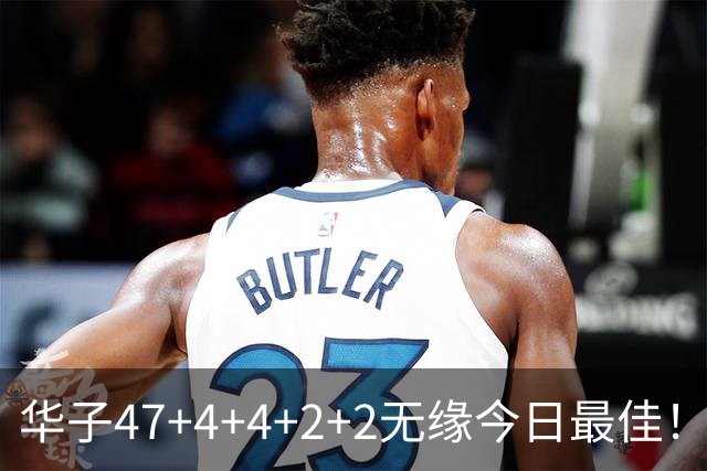 华子47+4+4+2+2无缘今日最佳！对不起，你碰到创纪录的申京了
